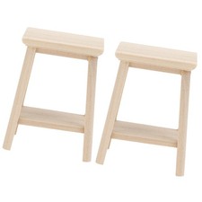  2 Pcs Meuble Miniature Accessoire De Maison Ornement Des Meubles Miniatures