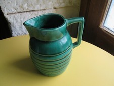 Collection Ancien pichet  Orchies vert foncé Hauteur 14 cm parfait état