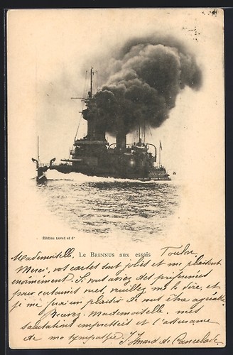 Cpa brennus aux essais - le,