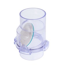  Clapet anti-retour pour tuyau d'eau en PVC, clapet anti-retour transparent,