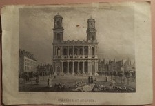 Gravure ancienne XIXe –