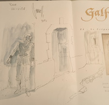 GALFALEK T.4 : Le crépuscule des Rois EO + dedicace de BIANCARELLI