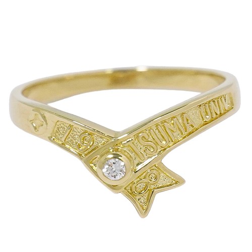 Bague mikimoto diamond k18 - 1p,
