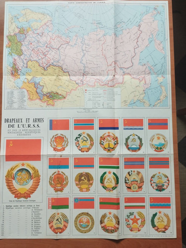 Planisphere urss supplément - planisphere,
