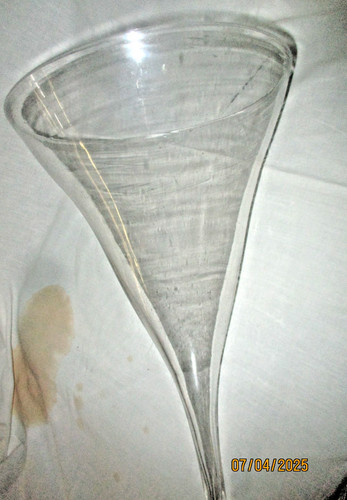 Verre souffle ancien grand - ancien,