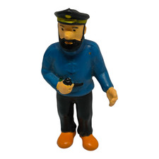 sympa personnage haddock 9 cm comics spain 1985  ( figurine PVC  , tintin ) 2838