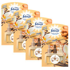 4x Febreze 3Volution Nachfüllflakon pour Prises de Parfum Vanille Edition 20ml