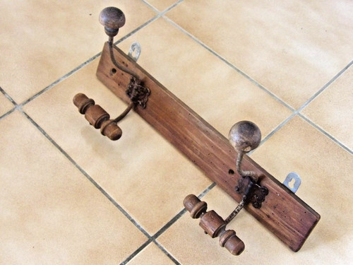 Porte manteau bois metal - manteau, et