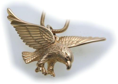 Pendentif aigle grand - pendentif,