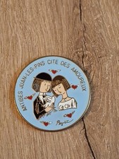 Pièce Médaille Peynet Antibes Juan Les Pins Cité Des Amoureux 