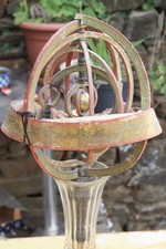 Sphère Armillaire Géocentrique Fortin Delamarche ? 1830 carton globe astrolabe