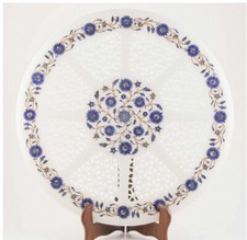 18 " Marbre Rond Table Top