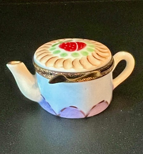 Limoges peint main trinket - limoges,