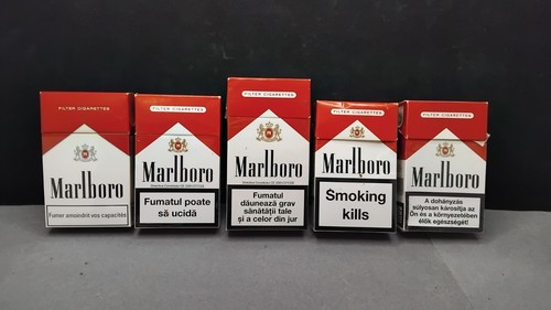 Lot paquets de cigarettes - lot,