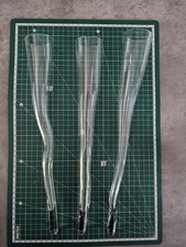 3 verres cornes a boire de 35 à 40 cm champagne bière vin corne à boire en verre