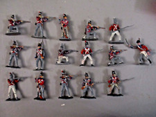 1/32  AIRFIX  51461 WATERLOO BRITISH INFANTRY LOT DE 16 FIGURINES PEINTES
