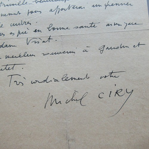 Lettres manuscrites michel - 2,