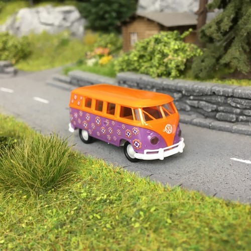 Combi split flowers - combi, vw