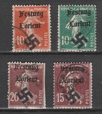 Timbres de Guerre -Deutsches