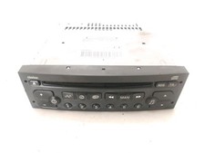 RADIO Peugeot 206 CC (2D) Cabrio 1.6 HDI 16V FAP (DV6TED4(9HZ)) 2006 6564JV