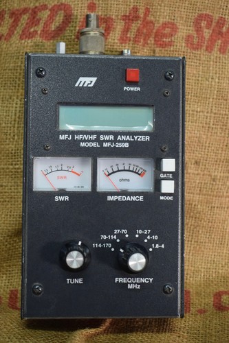 Mfj 259 antenna analyzer - mfj-259, b