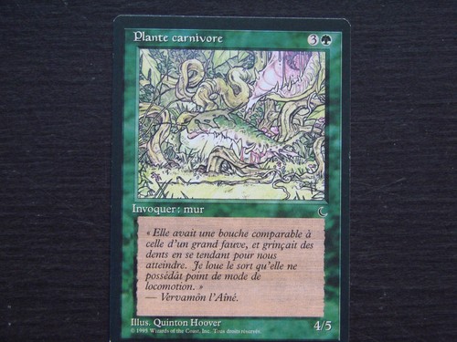 Plante carnivore carte mtg - plante, :