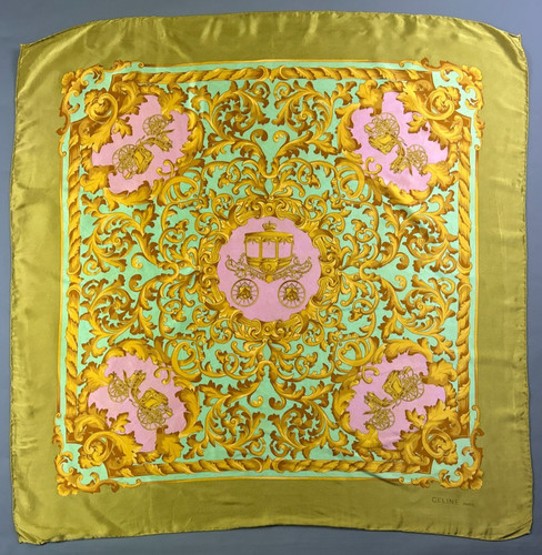 Authentique foulard vintage - vintage, "