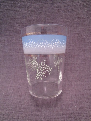 Grand verre gobelet émaillé