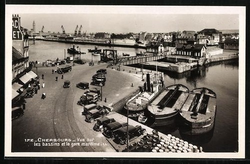 Cpa cherbourg vue sur - cpa,