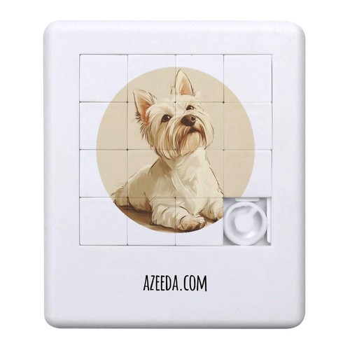 Westie dog laying down - dog,