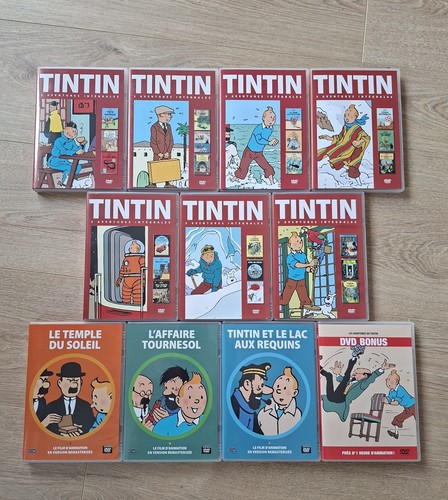 Tintin dvd intégrale de - tintin, 10