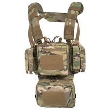 Helikon Gilet Tactique Training Mini Rig Airsoft MOLLE Sécurité MultiCam Camo