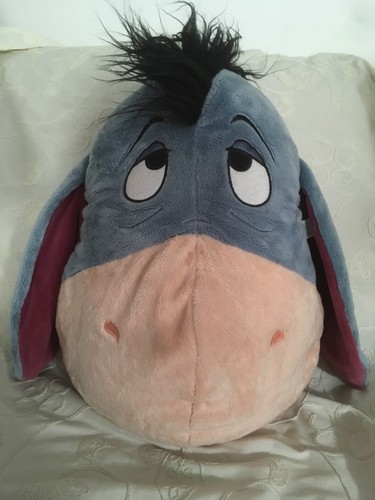 Peluche coussin bourriquet - coussin,