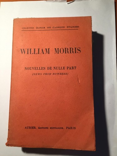 William morris nouvelles de - morris:,