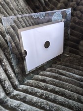  CADRE PHOTO EN  VERRE motif Tourbillon 