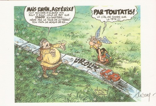 Luguy libris signé bd - luguy,