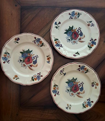 Lot assiettes plates - lot, 3