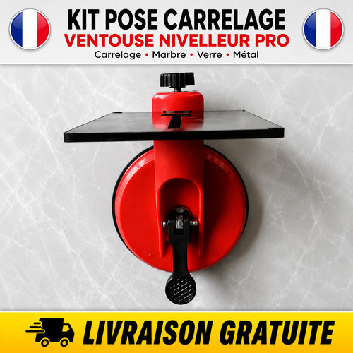 Kit pose carrelage ventouse - pose,