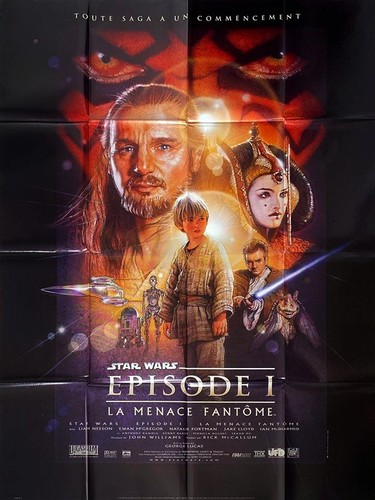Affiche pliée 120x160cm star - affiche,