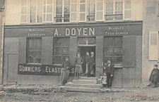 CPA 51 MONTMIRAIL MAGASIN DE MENUISERIE ET EBENISTERIE A.DOYEN MEUBLES 