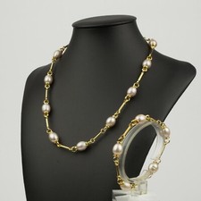 Parure En Argent 925 Doré