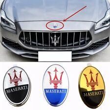 Pour Maserati 1PCS Auto Parts Avant du capot Emblèmes ornements Grecale Ghibli