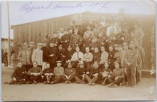 MILITARIA 14/18 CARTE PHOTO - prisonniers de ALTEN GRABOW