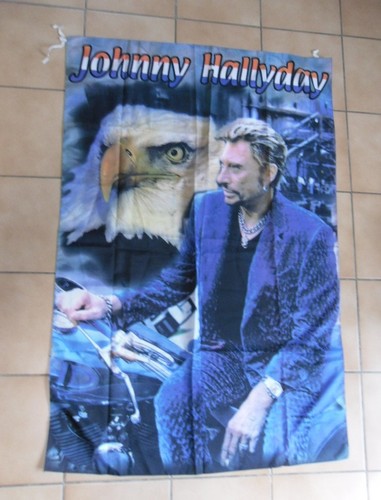 Johnny hallyday drapeau - hallyday,