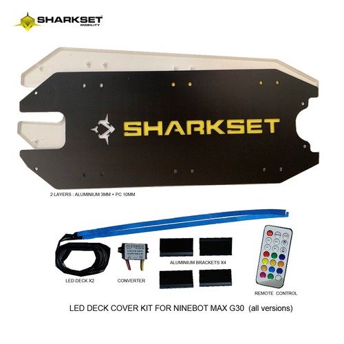 Sharkset led deck kit remote - led,
