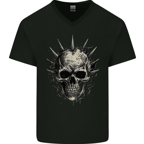 Shirt coton cou - en, v-cou