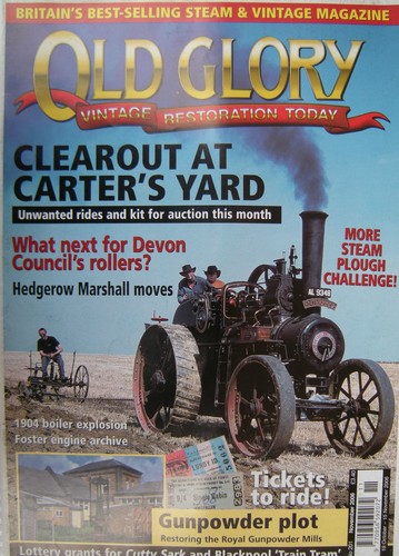 Vieux glory vapeur moteur - vieux, &