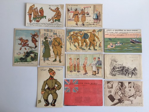 Ww1 lot ancienne carte - ww1,