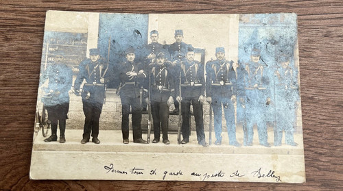 Cpa militaire n523 tour - militaire,