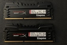 Mémoire Kingston FURY Beast - Kit 8GB (2x4GB) RAM DDR3 1600MHz